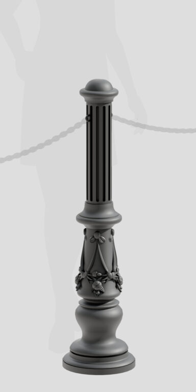 Staket S10, staketelement