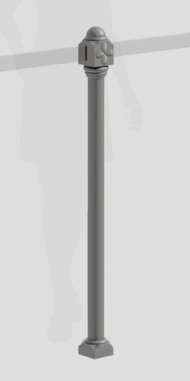 Stängsel S3, del av stängselsystemet