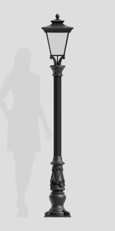 Trädgårds- och parklykta, A6/22M